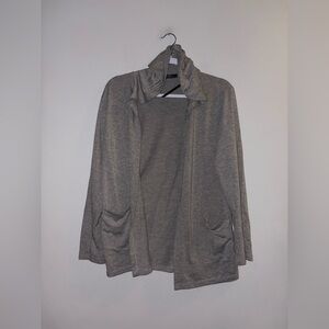 Coin 1804 — Grey Hooded Cardigan